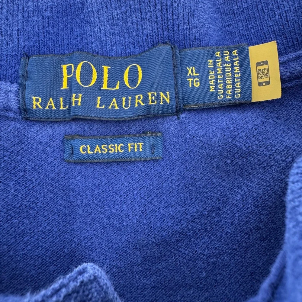 Polo Ralph Lauren‎ Men Classic Fit Royal Blue Short Sleeve Polo Shirt XL